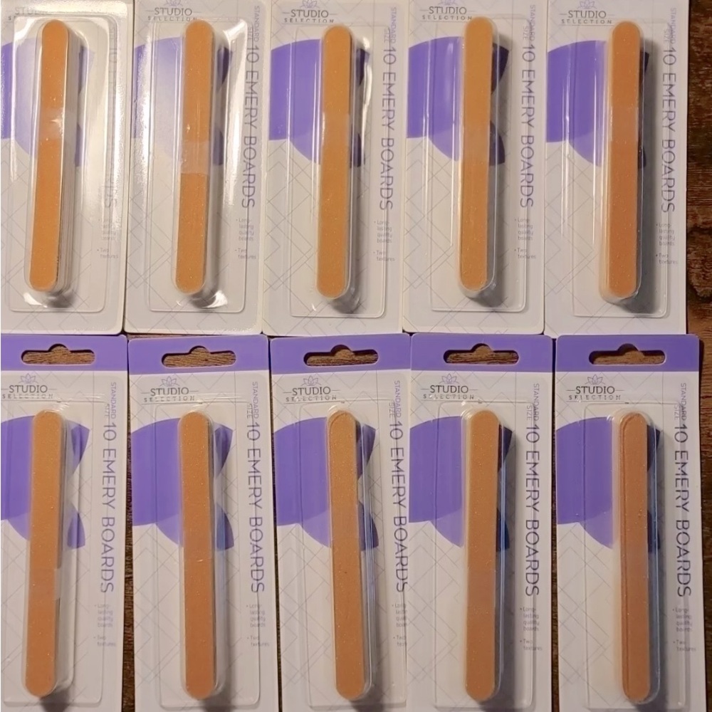 COPY - 100 Emery Boards, Standard Size - Studio Select